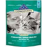 Blue Buffalo Longevity Dry Food for Mature Cats, 2-Pound Bag