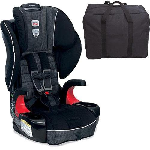 Britax Frontier 90 Combination Harness 2 Booster Seat Onyx with a car