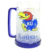 Kansas Jayhawks Crystal Freezer Mug
