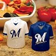 MLB Milwaukee Brewers Gameday Salt and Pepper Shaker