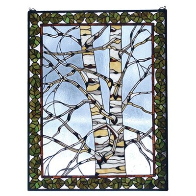 28 Inch W X 36 Inch H Birch Tree In Winter Window Windows