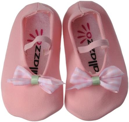 Sallazzo Baby Plaid Bow All Dolled Up Slipper Shoe Cherry Pink Small