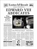 Art Poster Print - Lh05 - Edward VIII Abdicates - Artist: unknown- Poster Size: 12 X 16