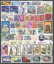555 versch. Briefmarken Deutschland + A4 Album