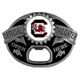 South Carolina Gamecocks Bottle Opener Belt Buckle - NCAA College Athletics - Fan Shop Merchandise