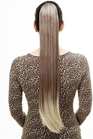 HI GIRL New Fashion Synthesis Women Straight Cosplay Party Surper Long Hairpiece ponytail costume Wig Wigs #7