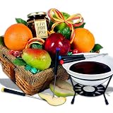 Valentine's Fruit & Chocolate Fondue For Two