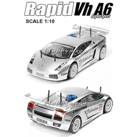 4WD Radio Control Rapid Vh A6 Nitro Gas Car from HPI Car Parts