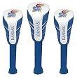 Kansas Golf Club Headcovers Set of 3 - Nylon