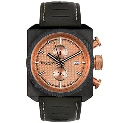 Triumph Motorcycles Men's 3024-05 Scrambler Collection Chronograph Watch