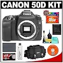 Canon EOS 50D Digital SLR Camera Body + 16GB CF Card + Battery + Canon Case + Cameta Bonus Accessory Kit