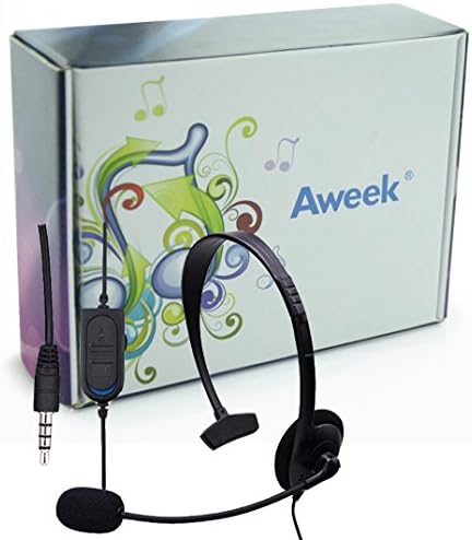 Aweek® PS4 Earphones PS4 Wired Earphones PS4 Headset PS4 Special Earphones Unilateral Headset