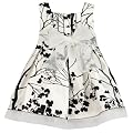 Sweet Heart Rose Dressy Dress, Black/White, 24