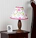 Baby : Circles Pink and Green Modern Lamp Shade by JoJo Designs