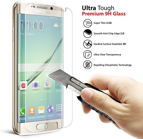 ClearScreenz Samsung Galaxy S7 Screen Protector (See Other Listing For S7 Edge). 03mm Tempered Glass. Lifetime Warranty, Strongest Screen Protector.