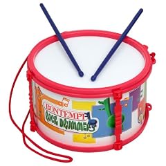 Bontempi MD2540N - Marsch-Trommel, Metall mit Riehmen und Schlagst�cken, 21cm