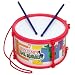 Bontempi MD2540N - Marsch-Trommel, Metall mit Riehmen und Schlagst�cken, 21cm