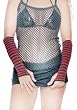 Nylon Striped Arm Warmers