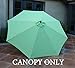 Formosa Covers 9ft 8 Ribs Patio Umbrella Replacement Canopy Market Umbrella Top (Canopy Only) (Avocado Lime Green)