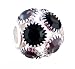 Pandora Style Charm Bead (Z344) Large Crystal Stones (14mm x 11mm) (fits Troll too) ~ Jet Black and Black Diamond (Gray)