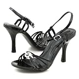 Paprika Kirman Heels Black Patent