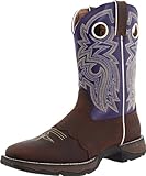 Durango Women's Flirt With Durango 10 inches Saddle Western Shoe,Twilight N' Lace,7 M US