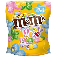 M&M's Peanut Colour Edition Standbeutel 190g, 3er Pack (3 x 190 g Beutel)