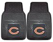 Chicago Bears Heavy Duty Vinyl Front Seat 2 Piece Car Mat Set