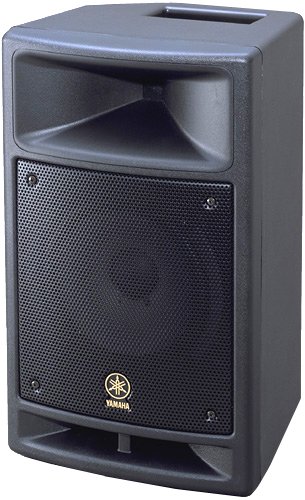 Yamaha MSR100 8 Inch Powered Speaker 100 Watts 1 Inch Titanium Diaphragm 2-Way System