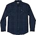 RVCA Men's Levels Long Sleeve Woven Shirt