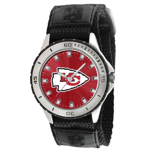 Game Time Men's NFL-VET-KC Veteran Custom Kansas City Chiefs Veteran Series Watch