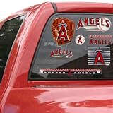 MLB Los Angeles Angels of Anaheim 11'' x 17'' Window Clings Sheet