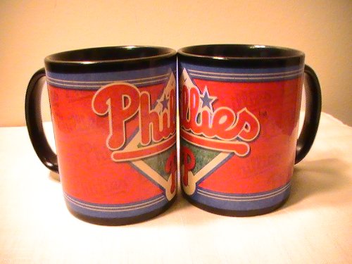 MLB - Philadelphia Phillies Mug - 2 Pc Set