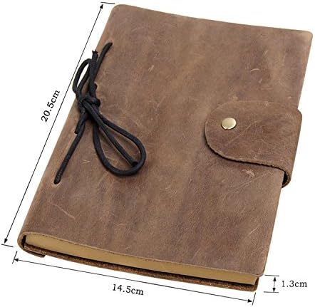Leather Journals Notebooks Light Brown - Soft Distressed Leather