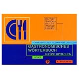 Revue French & European Pubns  / Dictionary of Gastronomy in English / French / German / Italian / Spanish
