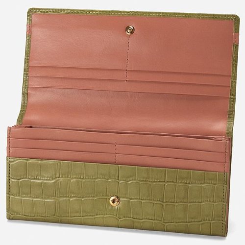 ウノ カンダ（UNO KANDA） 財布（リボン型押し長財布） レディス