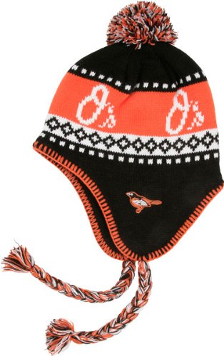MLB Men's Baltimore Orioles Abomination Knit (Black, One Size)