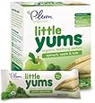 Plum Organics Little Yums Teething Wafers, Spinach Apple Kale, 2 Boxes