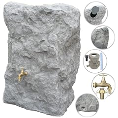 Belliardin - Dekorative Regentonne in Steinoptik granit, 300 Liter