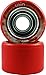 Skate Out Loud Backspin Deluxe Skate Wheels -Red