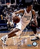 Devin Harris Signed Autographed Dallas Mavericks 8x10 Photo