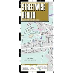 Streetwise Berlin Map - Laminated City Center Street Map of Berlin, Germany