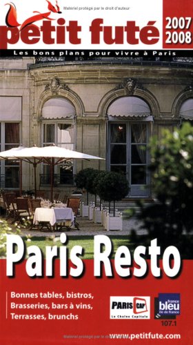 City Travel Guides Discounted  Livres : Le Petit Futé Paris Resto