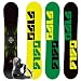 2009 5150 Shooter Snowboard + Bindings - Youth 138 NEW