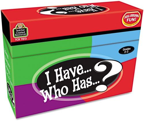 Teacher Created Resources I Have Who Has Game, Grades 2-3