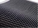 Rubber Brush Outdoor Mat 16" x 24" with Free Shipping