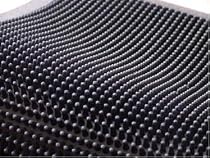 Rubber Brush Outdoor Mat 16" x 24" with Free Shipping