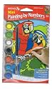 Mini Paint By Numbers - Parrots