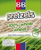 Beigel Beigel 100 % Wheat Pretzels, 100% Whole Wheat Long Thick Sesame Sticks, 5-Ounce (Pack of 24)