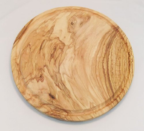 Arte Legno オリーブの木　円まな板（31.5cm）